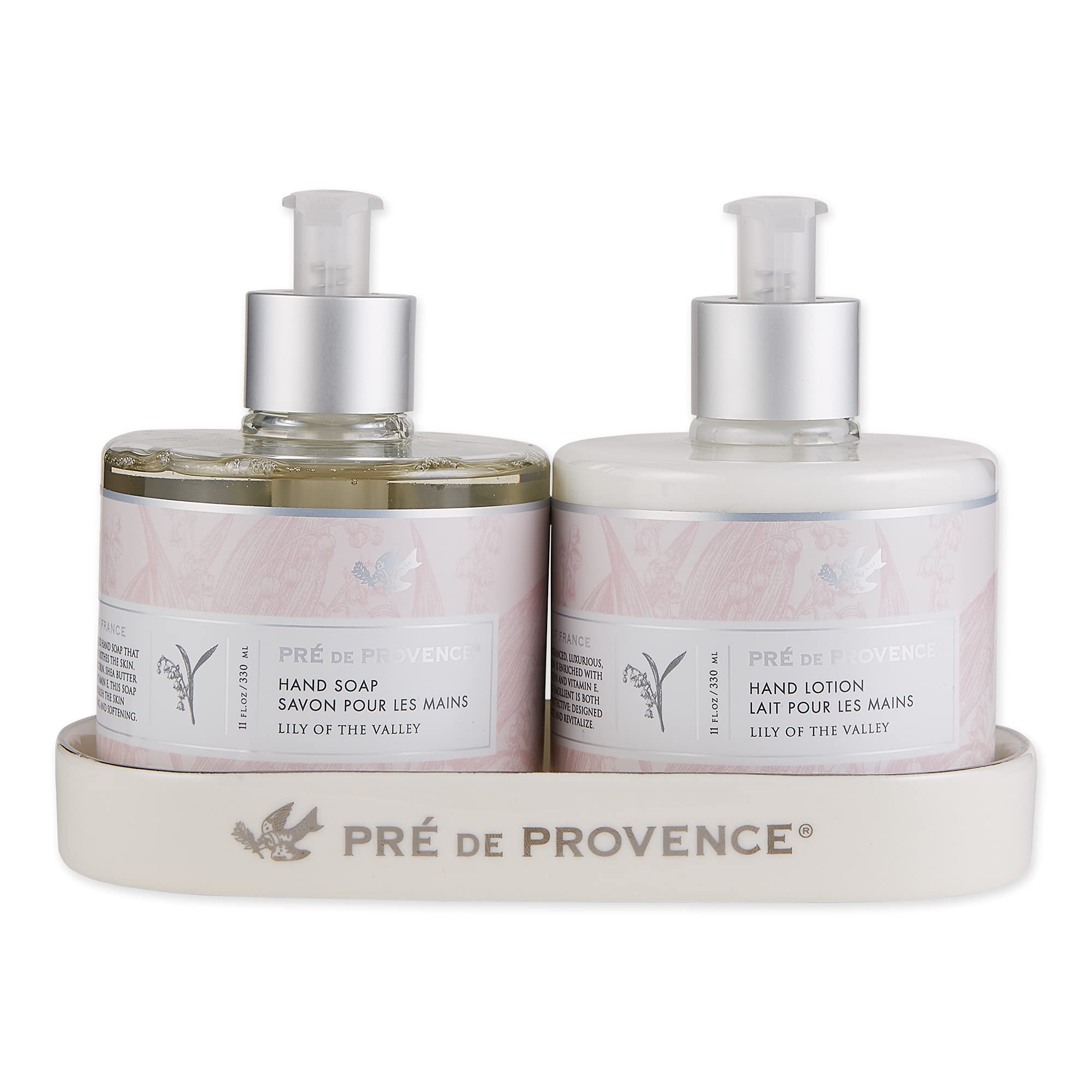 European Soaps 35101LY Pré de Provence Lily of the Valley Heritage Liquid Soap
